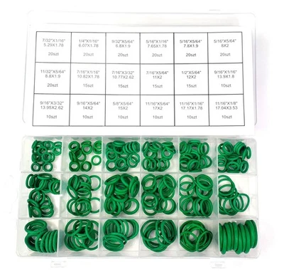 Gummidichtungen Dichtungsringe Klimaanlage O-Ring Sortiment 3-22 mm 270-teilig - Bild 1 von 4