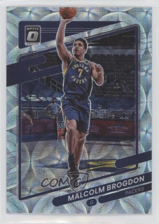 2021 Panini Donruss Optic Premium Box Set Prizm 116/249 Malcolm Brogdon #23 h3a
