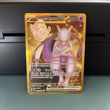 Pokémon Team Rocket's Mewtwo ex Destined Rivals Hyper Rare Holo 240/182 NM on eBay