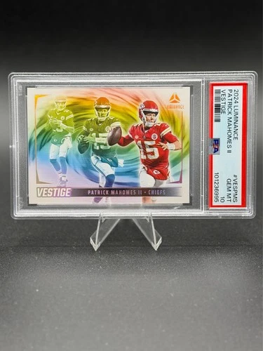 Patrick Mahomes II 2024 Luminance Vestige Case Hit #VES-PMS PSA 10 Gem Mint