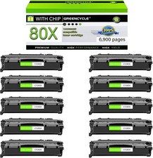 GREENCYCLE CF280X Toner Cartridge Lot Fit for HP LaserJet Pro400 M401 MFP M425dn