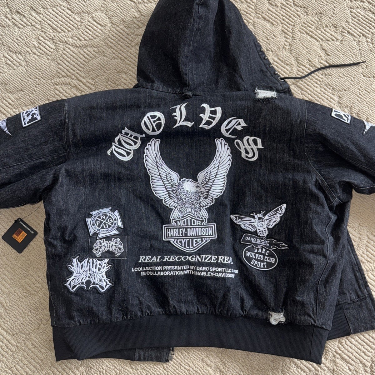Darc Sport X Harley Davidson Jacket SOLD OUT Limited Edition Mens