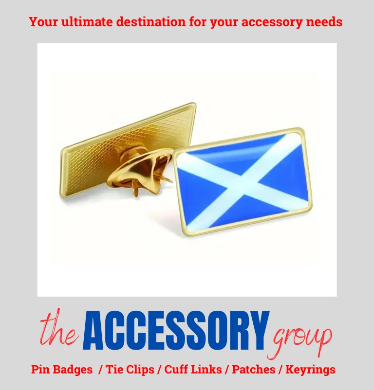 Schotland Schotse Saltire Frankrijk Frans EU Vriendschap Metalen Emaille Land Vlaggen Pin Badge, Metaal
