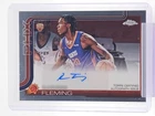RASHEER FLEMING 2025-26 TOPPS CHROME ROOKIE AUTO #TCAR-RF SUNS Q4376