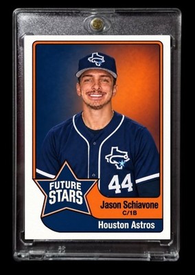 2026 Jason Schiavone Future Stars Rookie Card  #FS-JS44 Houston Astros Prospect