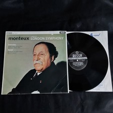 Monteux Conducts London Symphony: Debussy/Ravel LP Vinyl Speakers Corner 1993