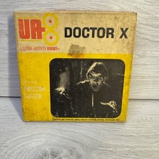 United Artists 8mm Doctor X - Vintage Rare Film B/W Silent Film