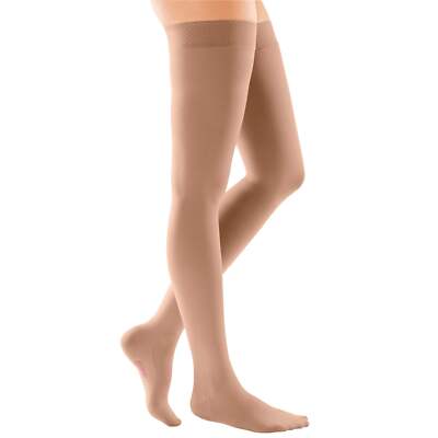 Mediven Comfort Thigh High 20-30 mmHg Compression w/ Beaded Silicone Top Band