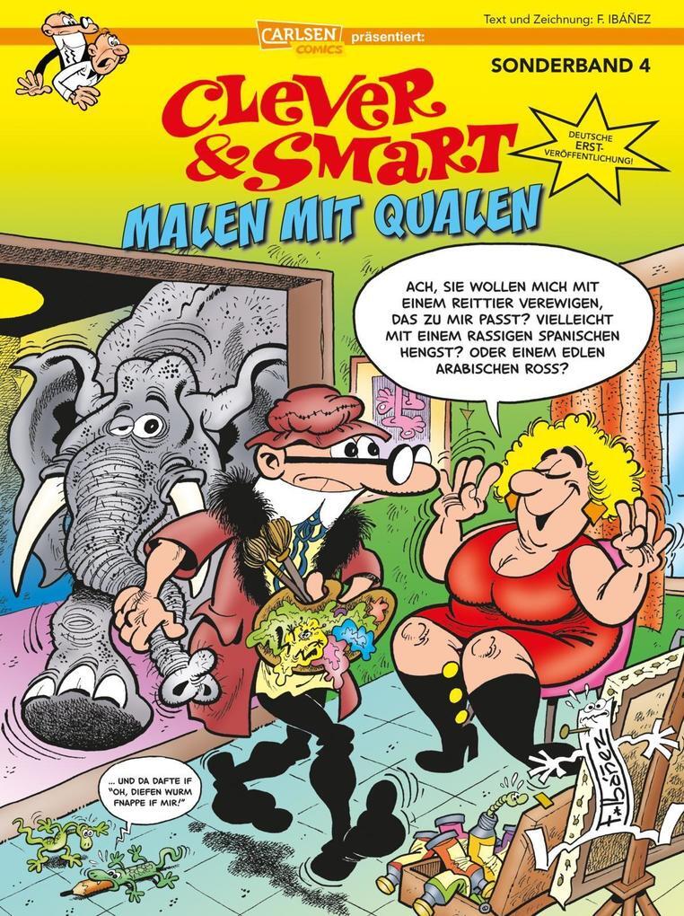 Thumbnail - Clever Und Smart Sonderband 4: Malen Mit Qualen | Francisco Ibáñez |