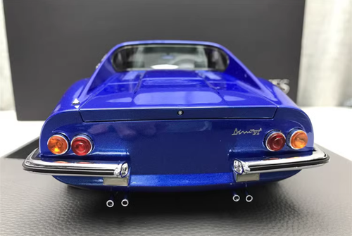 1/12 Resin car model Ferrari Dino 206 GT Blue - Picture 7 of 8