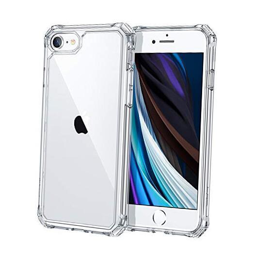 for (2022) Case (2020) and iPhone 8, Military-Grade iPhone SE Clear