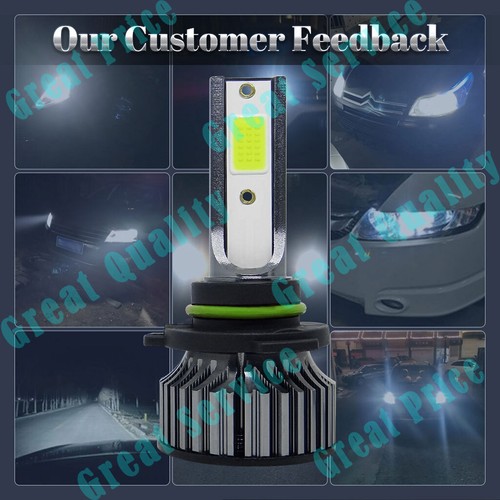 HB4 9006 LED Headlight Super Bright Bulbs Kit 24000LM HIGH/LOW Beam 6000K White - Picture 11 of 12