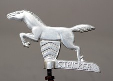 Vintage Fender Figure Emblem Bicycle / Moped Knitter Fender Rider #2981