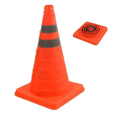 ASAB 18" High Visibility Pop Up Safety Emergency Cone Football Portable Sport Traffic