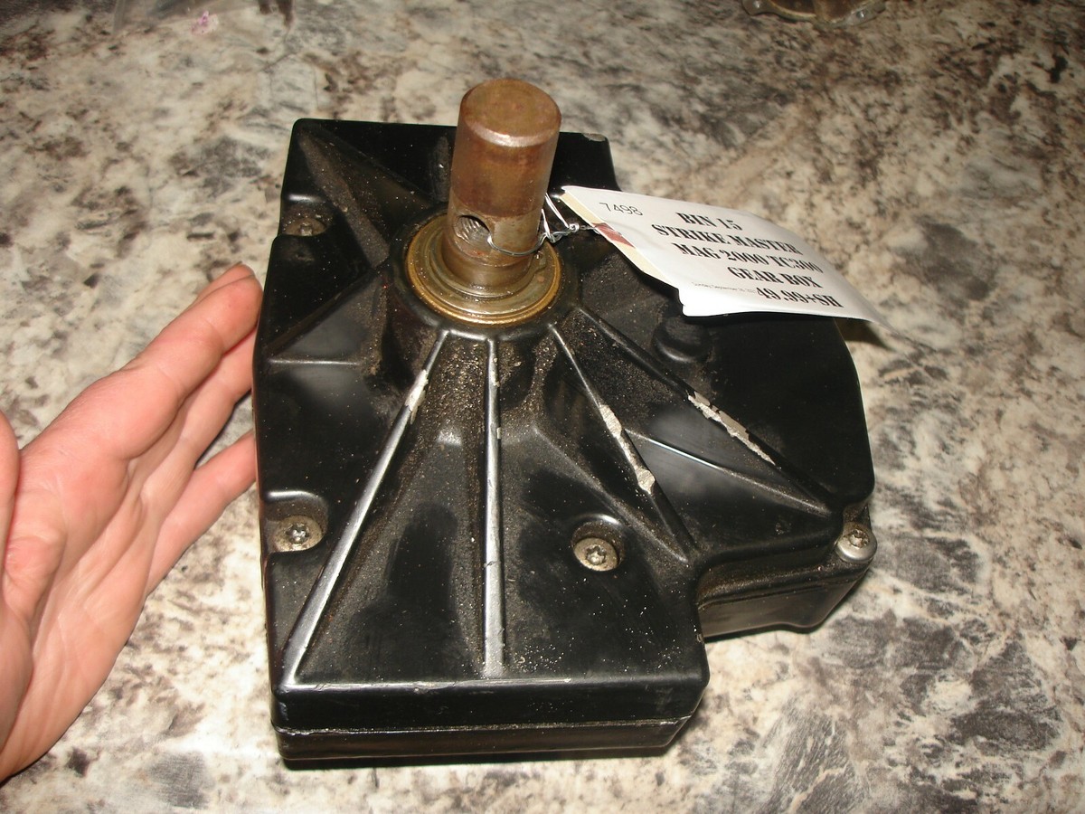 Strikemaster Mag 2000 tc300 gear box ice auger part bin 15