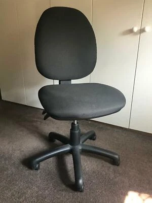 Black Adjustable Officeworks Chair Office Chairs Gumtree