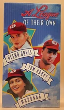 A League of Their Own VHS 1992 Tom Hanks Madonna **Buy 2 Get 1 Free**