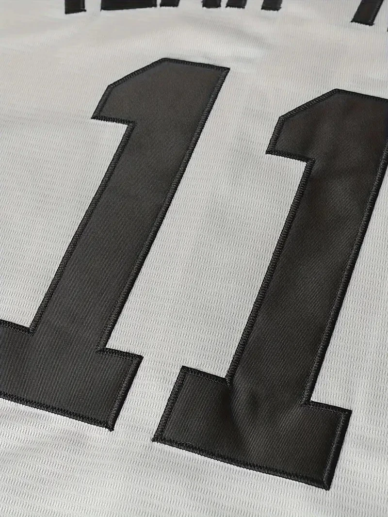 Sandlot Baseball Jersey Yeah-Yeah #11 Gray Stitched