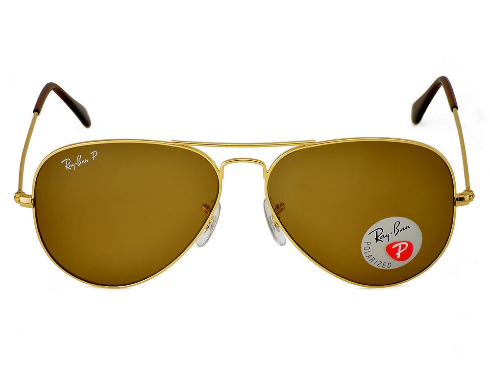 Ray-Ban Polarized Gold Aviator Sunglasses for Men for sale | eBay
