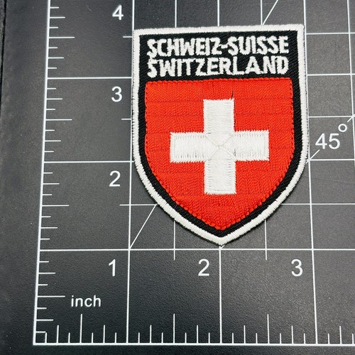 Parche para coser escudo Suiza-Suiza - Cruz Roja - ¡Súper genial! - Imagen 5 de 5