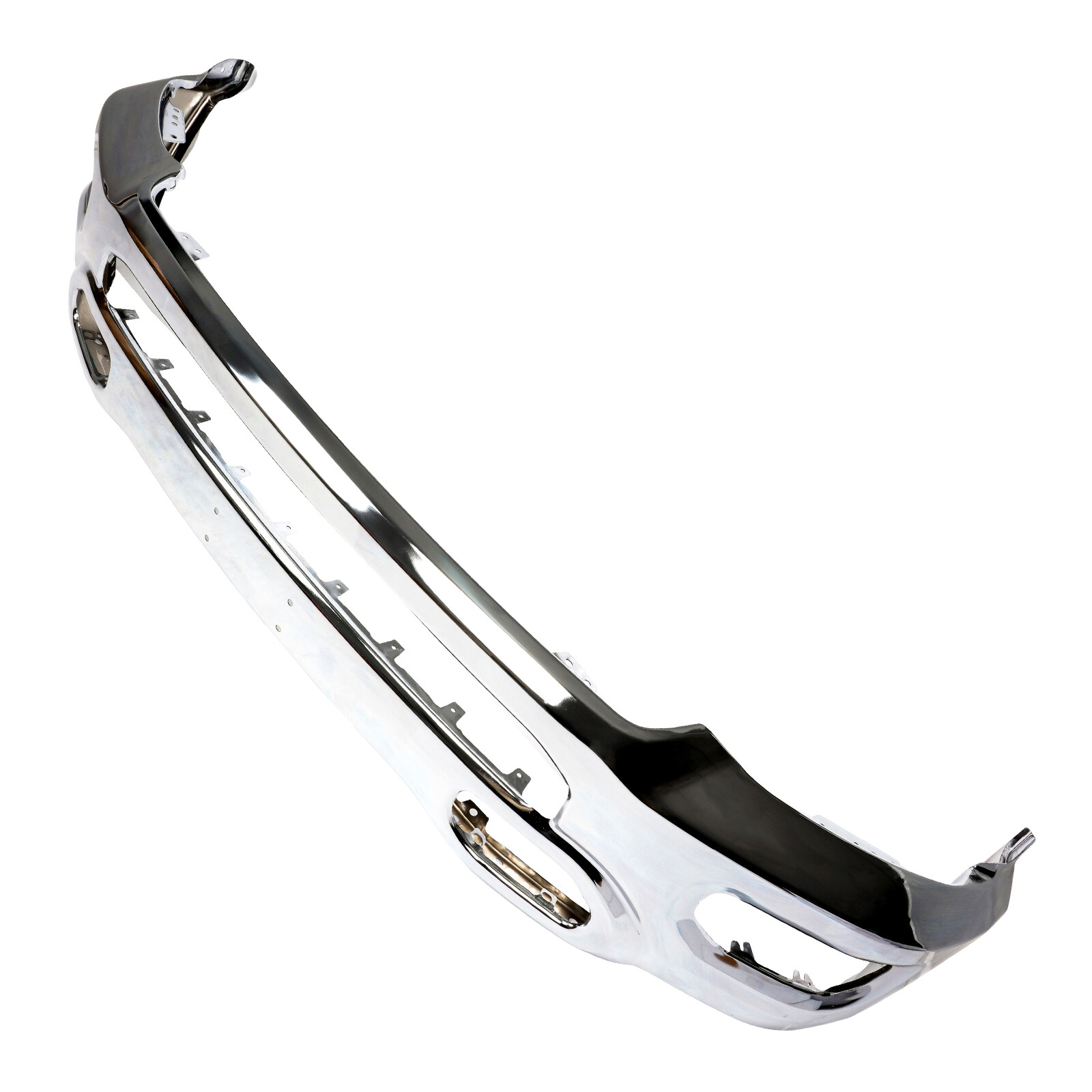 Chrome Steel Front Bumper Cover Face Bar For 20192022 RAM 1500 Pickup