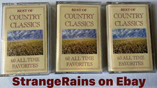 Best Of Country Classics 60 All Time Favorites 3 Volume Set Cassette Tapes
