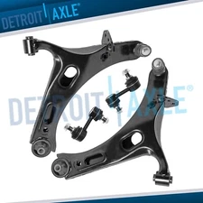Front Lower Control Arms w/ Ball Joint Sway Bars Kit for 2010-2014 Subaru Legacy