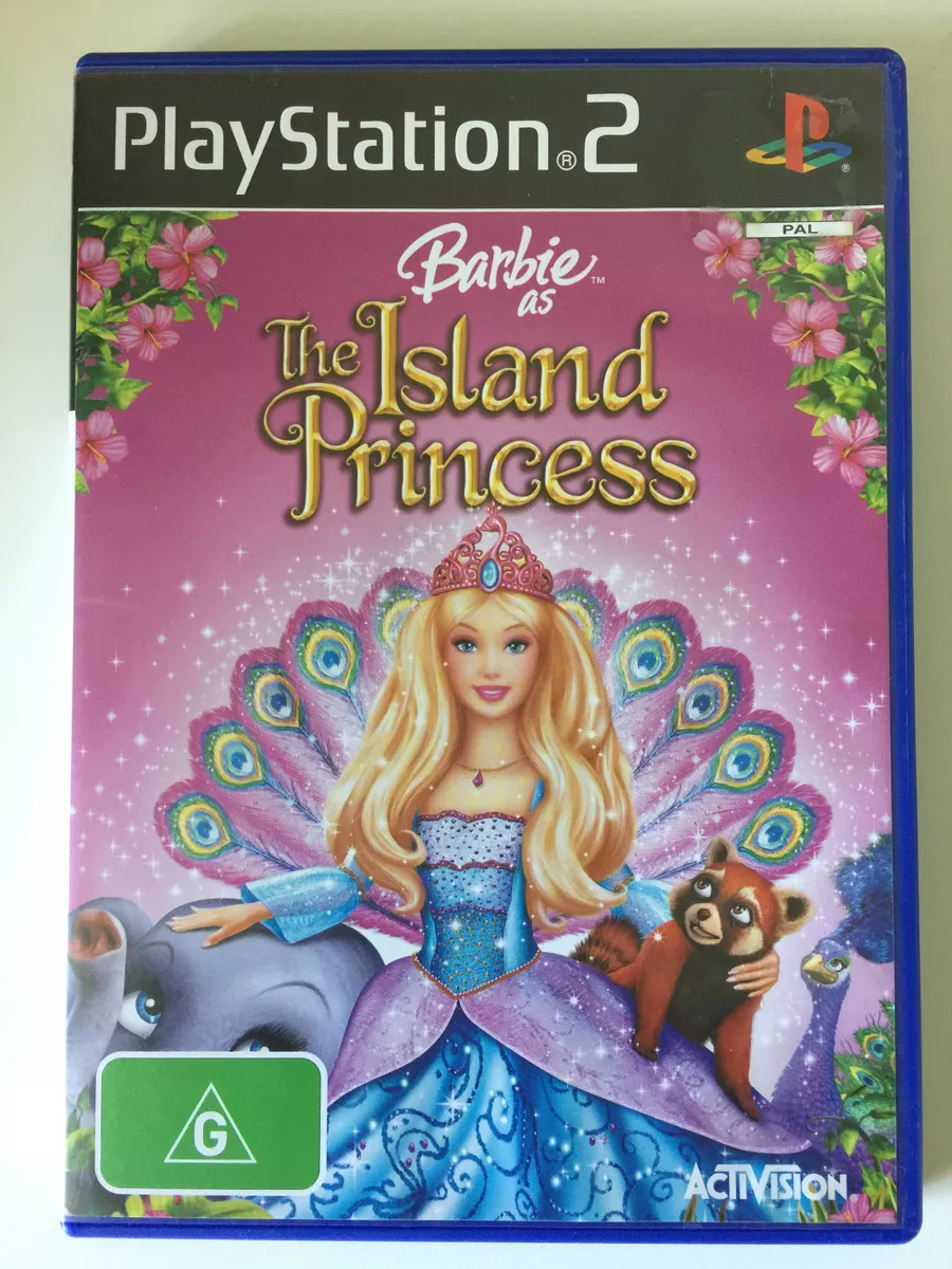 Jogo PS2 Barbie The Island Princess