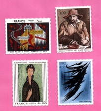 France NEUF**MNH - n°2107/2110 - 1980 - Série artistique - COTE 8,5€