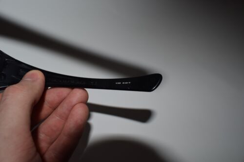 Oakley Hijinx 12-929 montatura occhiali da sole neri avvolgenti 64-15 made in USA uomo sport - Foto 7 di 13