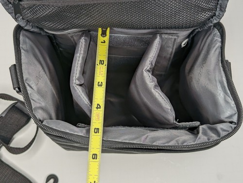 Slinger Alpine 160 Large Camera Shoulder Bag holds 8” W x 5”D x 8”H w Strap - Picture 7 of 13