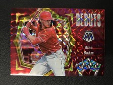 2021 Panini Mosaic #PD20 Alec Bohm Debuts Reactive Yellow /99 Phillies