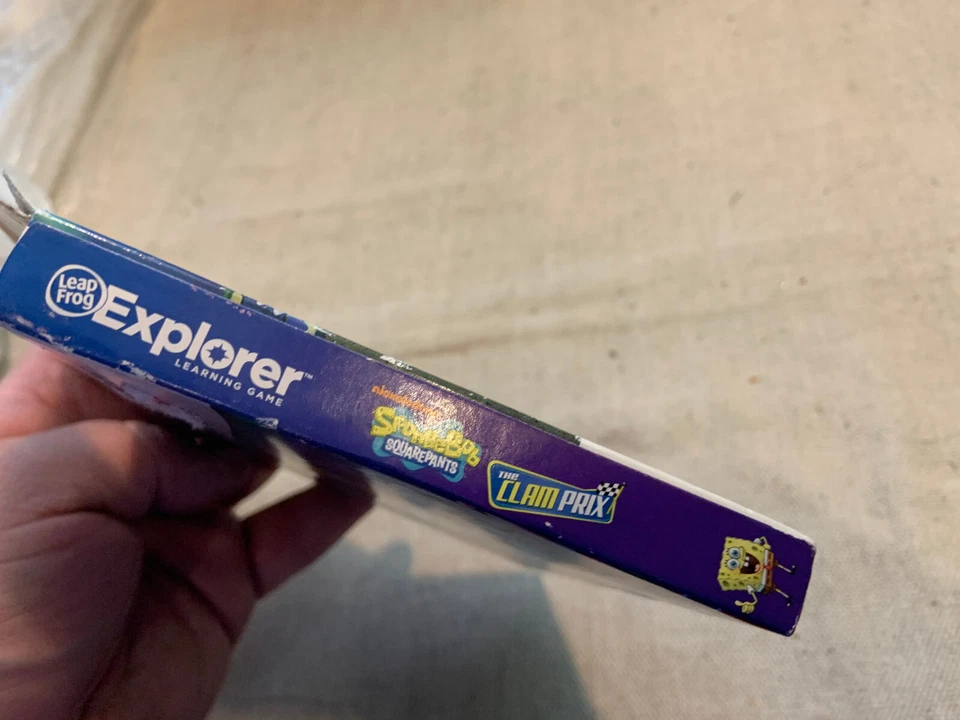 Leapfrog Explorer Learning game - Sponge Bob - the Clam Prix - New Sealed - Image 4 of 4