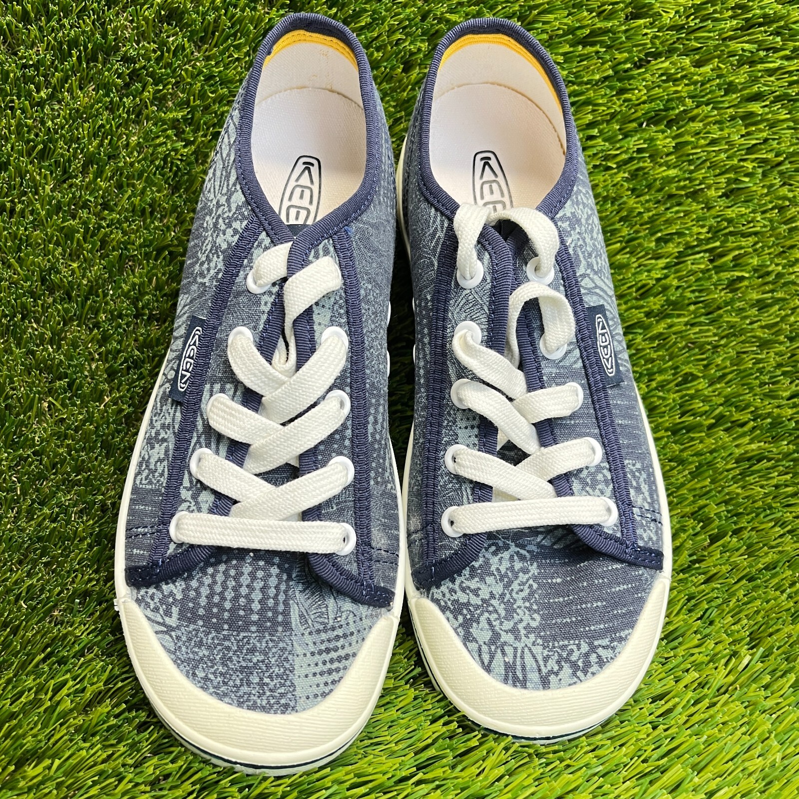 Scarpe sneakers stringate Keen Elsa Lite donna taglia 6 5 blu bianco sportive casual