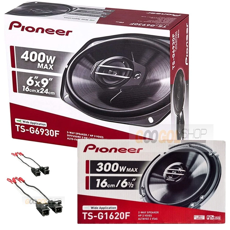 Pioneer Front/Rear Door Speakers for 2014-2021 Chevy Silverado & GMC Sierra 1500 - Image 3 of 4