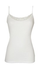 NOTTINGHAM Women's Combed Cotton Tank Top Tight Shoulder Item P
