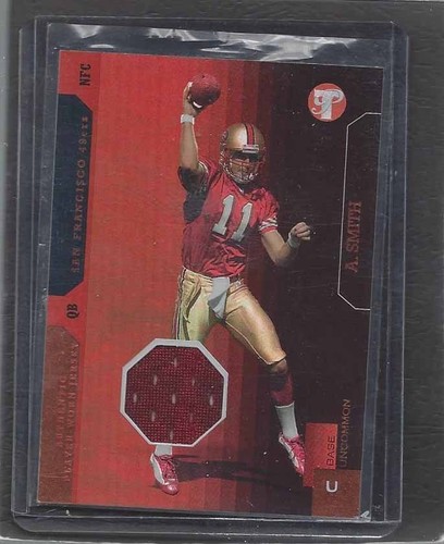 Alex Smith 2005 Topps Pristine Bronze Uncommon Rookie Jersey RC #D 1/100
