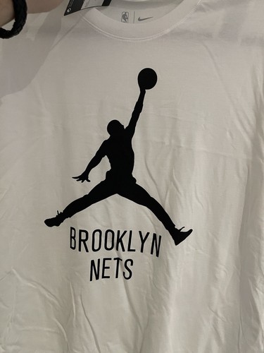 Nike Air Jordan Brooklyn Nets Basketball NBA size Large New With Tags - Picture 3 of 9