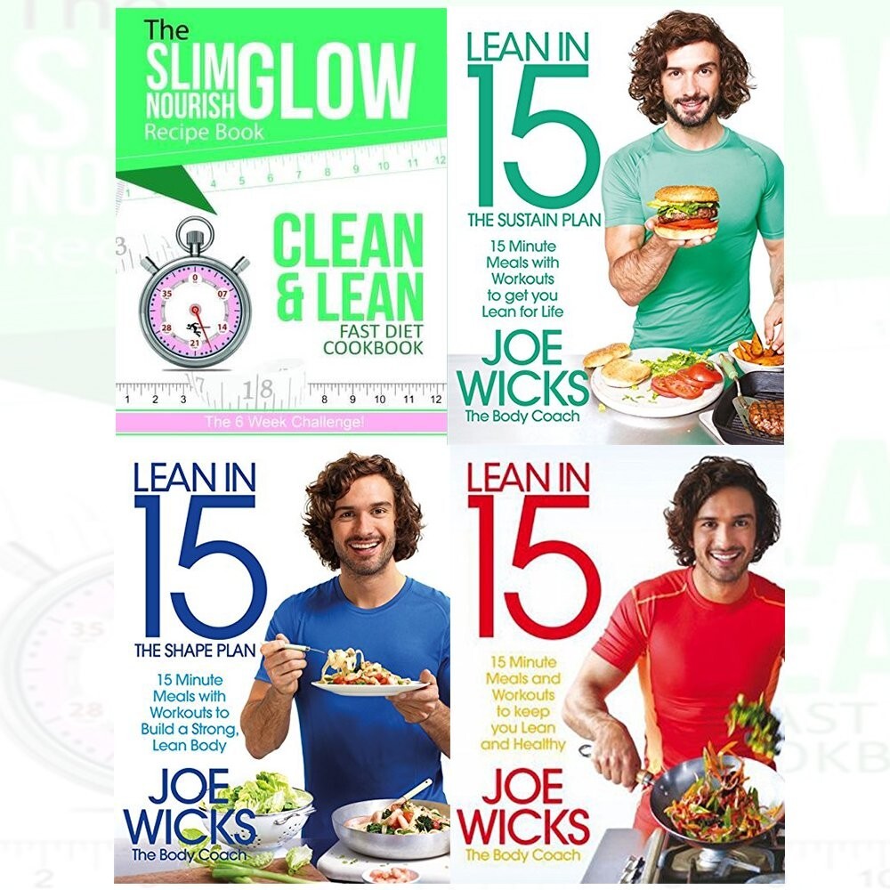 Lean In 15 Collection Joe Wicks 3 Books Set Lean In 15 - The Shift Plan Lean In - Image 4