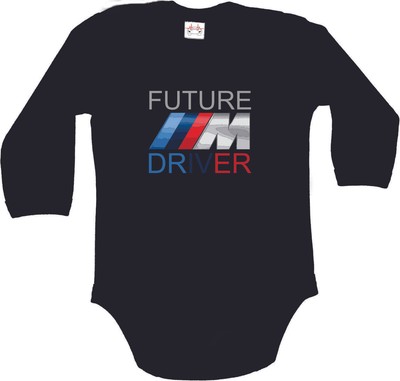 Baby Body Long Sleeve for BMW Future Driver M Power Fan Bodysuit Boy Girl