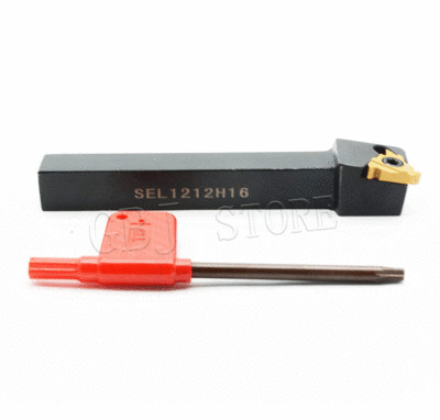 SEL1212H16 CNC Lathe Carbide Indexable Threading Turning Tool + 1PCS WRENCH