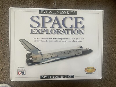 NEW Eyewitness Kits Space Exploration Space Casting Kit Space Shuttle Apollo