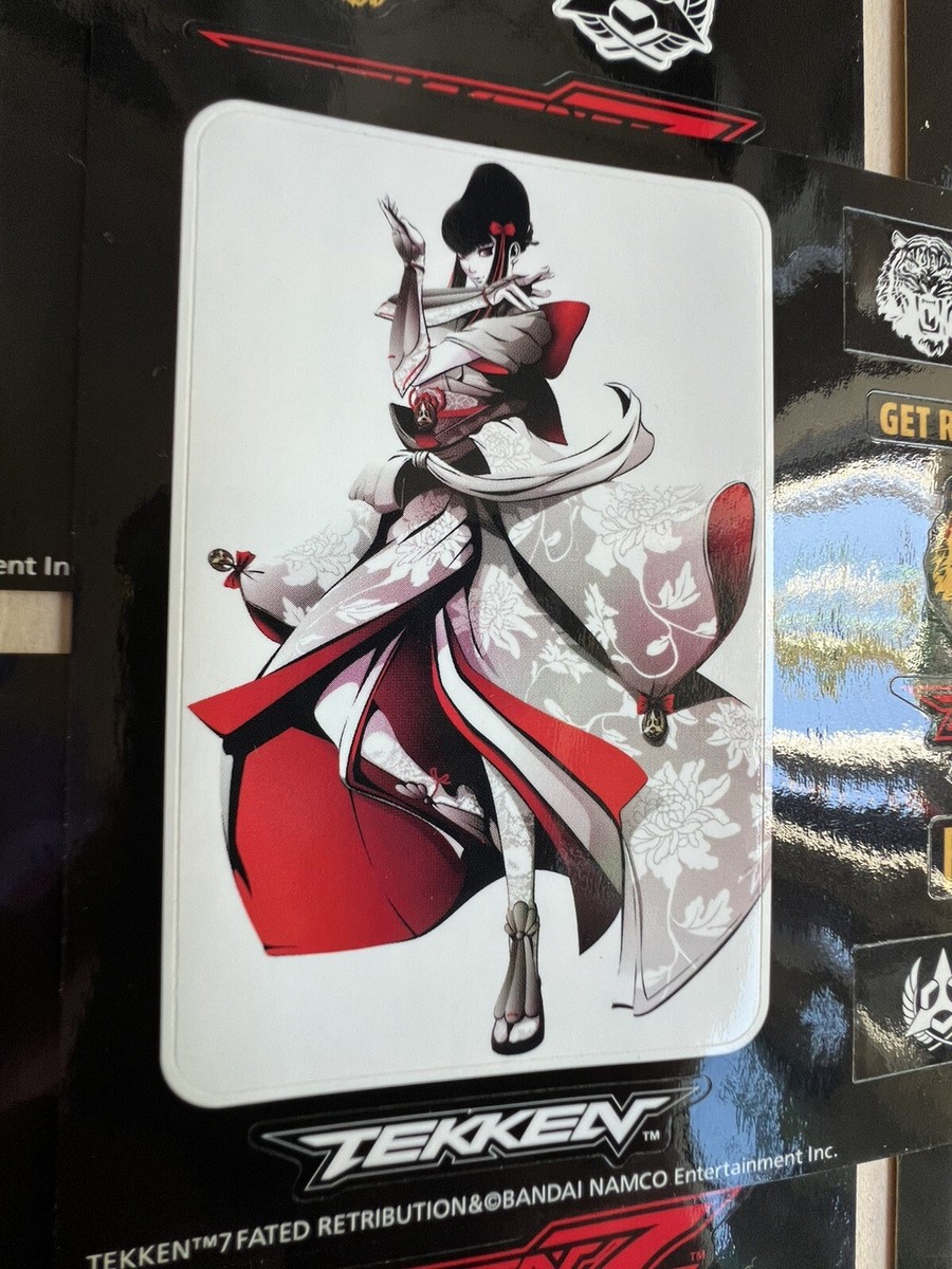 TEKKEN 7 Arcade Banapass IC Card Stickers X 8 (2019) - Full Set | eBay