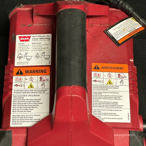 USED Warn PullzAll Portable Winch 120V AC - Picture 3 of 5