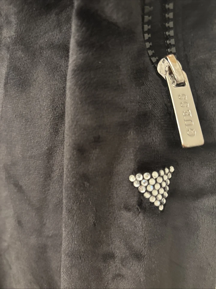 Pantalones de chándal de terciopelo marca invitada para niñas talla 8 (172) Foto 2 de 4