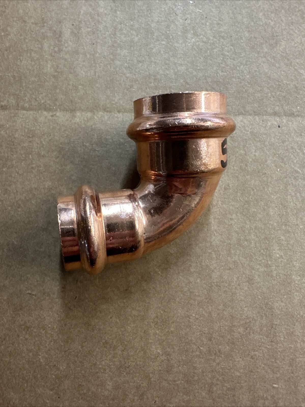1”X3/4” Copper 90 Degree Elbow pro press fit