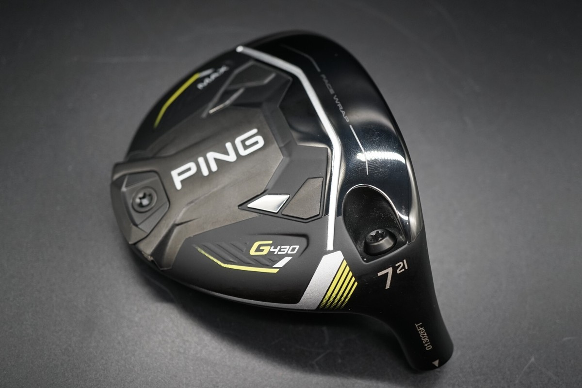 PING G430 MAX 7W 21° Fairway Wood Head only with Head Cover