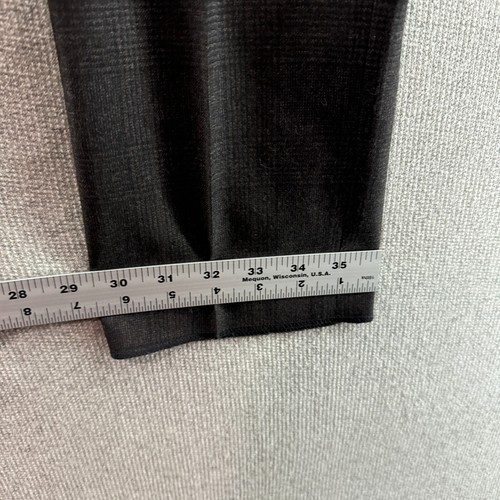 PT Torino Mens Pants Black 46 (31X36) Superslim Fit 100% Wool Dress Chino NWT - Picture 8 of 17