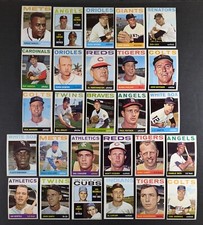 1964 Topps Baseball Starter Set 27 Cards