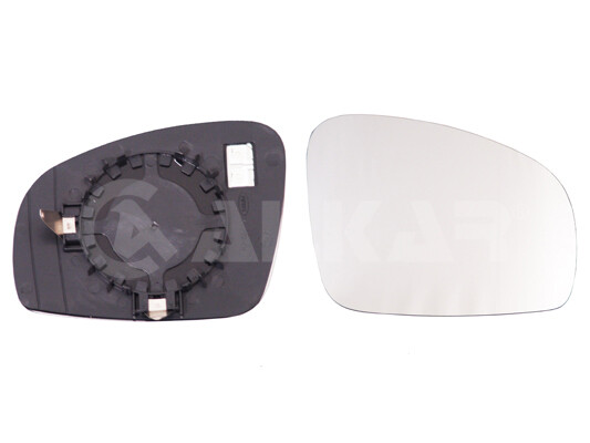 Right ALKAR 6432559 Mirror Glass, outside mirror for SKODA